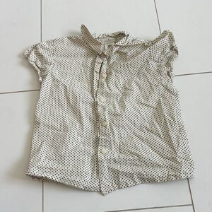 Olive juice Polka Dot Kids Shirt 5/6